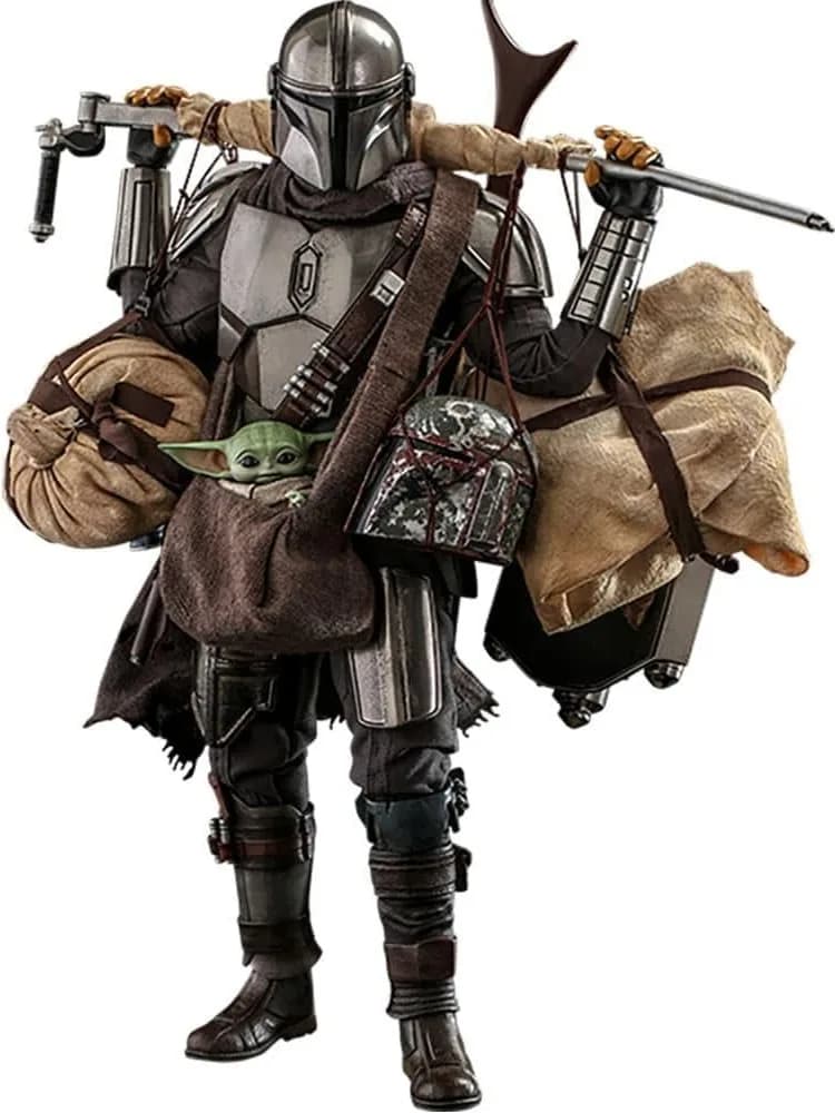 Hot Toys The Mandalorian and Grogu (Deluxe Set)